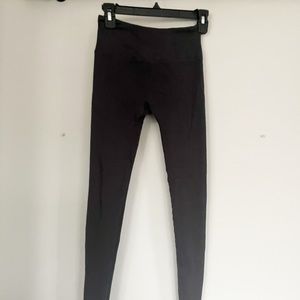 Fabletics, black leggings, size extra small